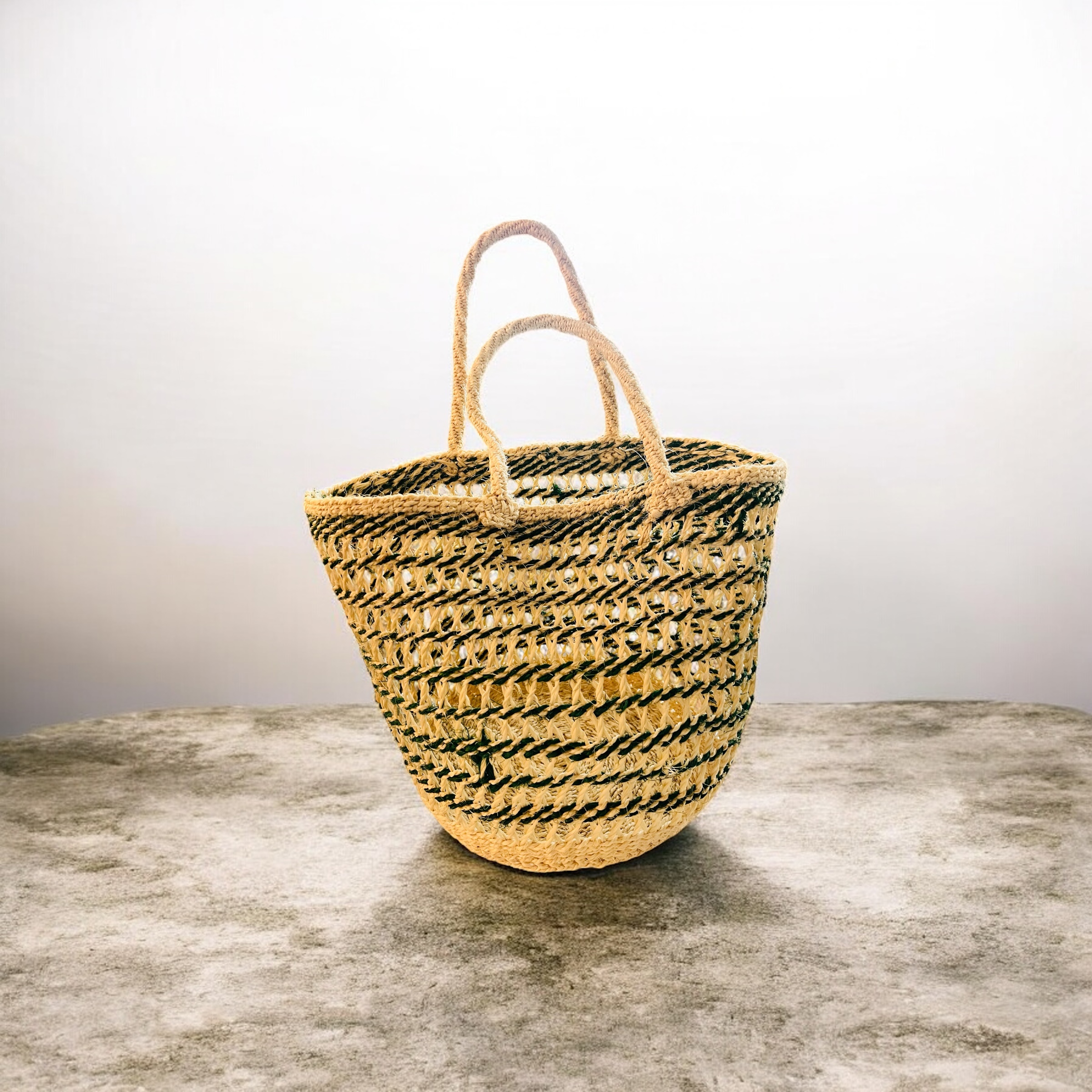 handwoven sisal bags