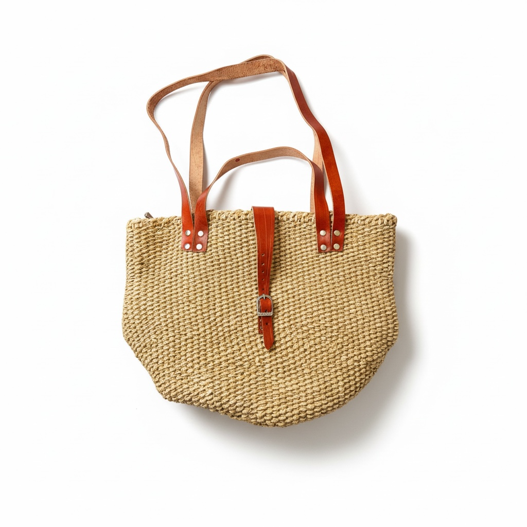 Lamu Luxe Woven Tote Bag